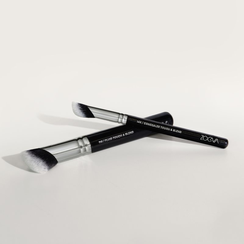 ZOEVA 118 Fluid Touch & Blend pensulă pentru make-up și corector 1 buc preţ