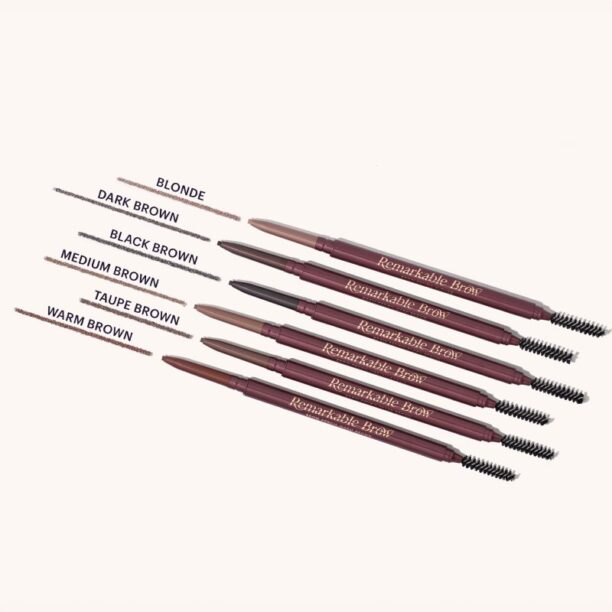 Cumpăra ZOEVA Remarkable Brow creion pentru sprancene culoare Black Brown 0