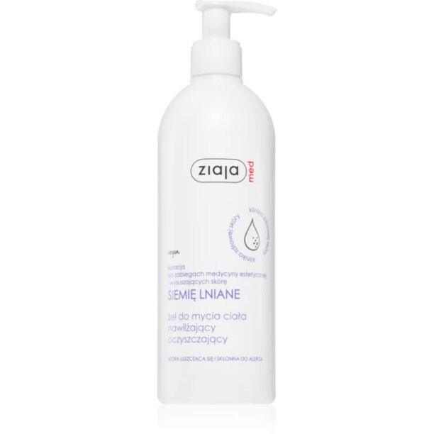 Ziaja Med Linseed gel de duș 400 ml