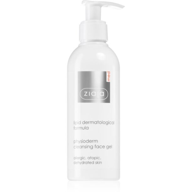 Ziaja Med Lipid Dermatological Formula gel fiziologic de curatare pentru alergie atopica cutanata 200 ml