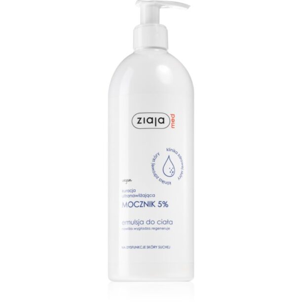 Ziaja Med Ultra-Moisturizing with Urea loțiune pentru hidratarea si netezirea pielii (5% Urea) 400 ml