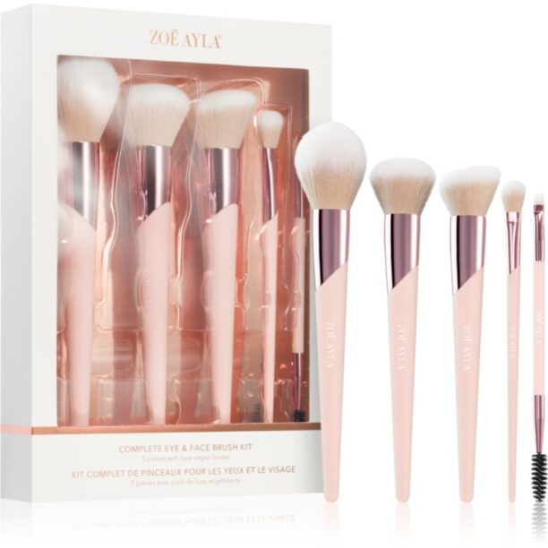 Zoë Ayla Makeup Brush Set 5 Piece set perii machiaj preţ