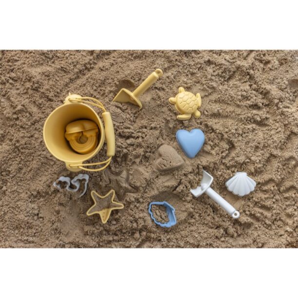 Cumpăra Zopa Silicone Beach Set set pentru copii Mustard Yellow 6 m+ 1 buc