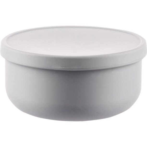 Zopa Silicone Bowl with Lid bol din silicon cu capac Dove Grey 1 buc preţ