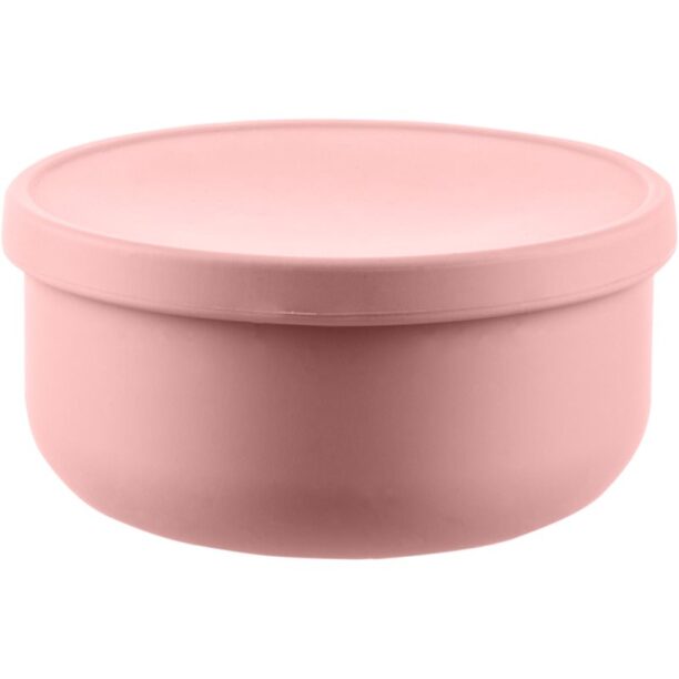 Zopa Silicone Bowl with Lid bol din silicon cu capac Old Pink 1 buc preţ