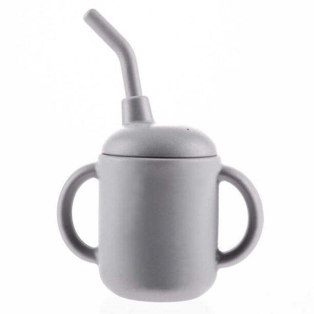 Zopa Silicone Mug ceasca 2 in 1 Dove Grey 1 buc preţ