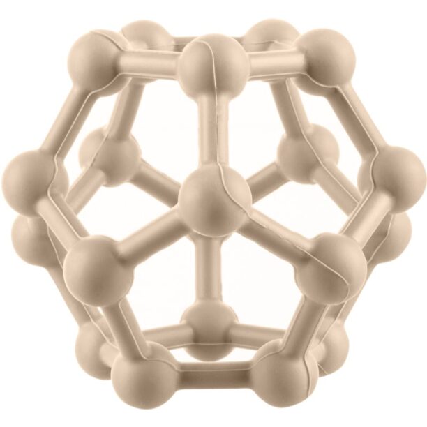 Zopa Silicone Teether Atom jucărie pentru dentiție Sand Beige 1 buc preţ