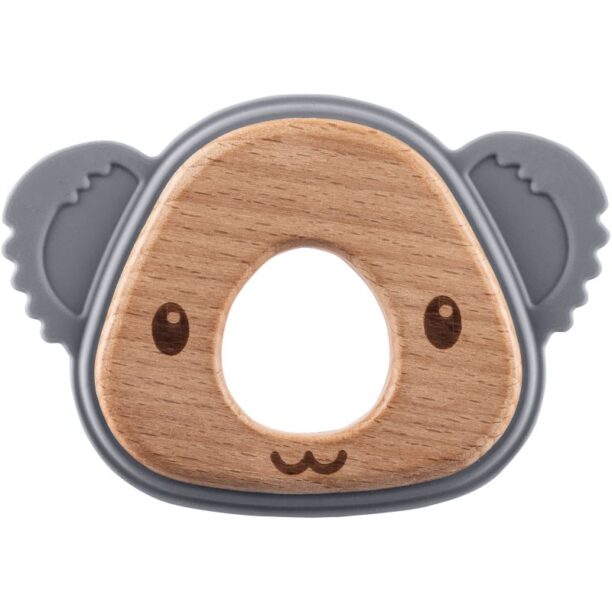 Zopa Silicone Teether Koala jucărie pentru dentiție Dove Grey 1 buc preţ