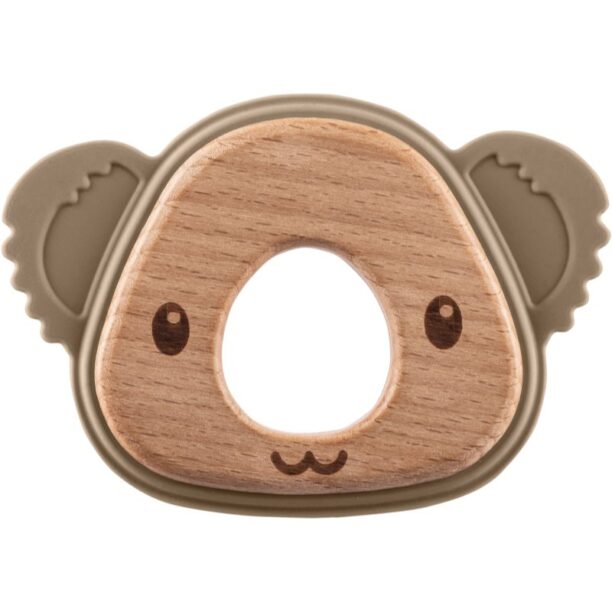 Zopa Silicone Teether Koala jucărie pentru dentiție Sand Beige 1 buc preţ