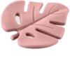 Zopa Silicone Teether Leaf jucărie pentru dentiție Old Pink 1 buc