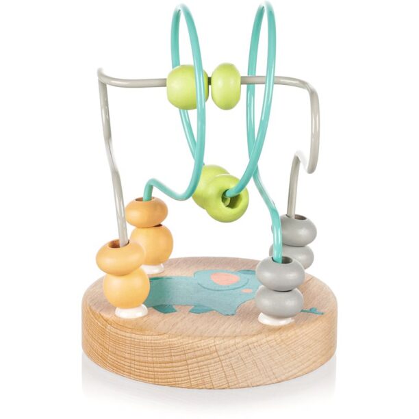 Zopa Wooden Activity Toy jucărie cu activități din lemn 16 m+ Elephant 1 buc preţ