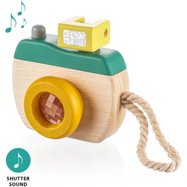 Zopa Wooden Camera aparat fotografic din lemn Green 1 buc preţ