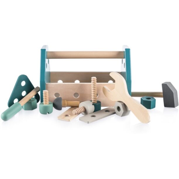 Zopa Wooden Tool Box set de scule Blue 14 buc preţ