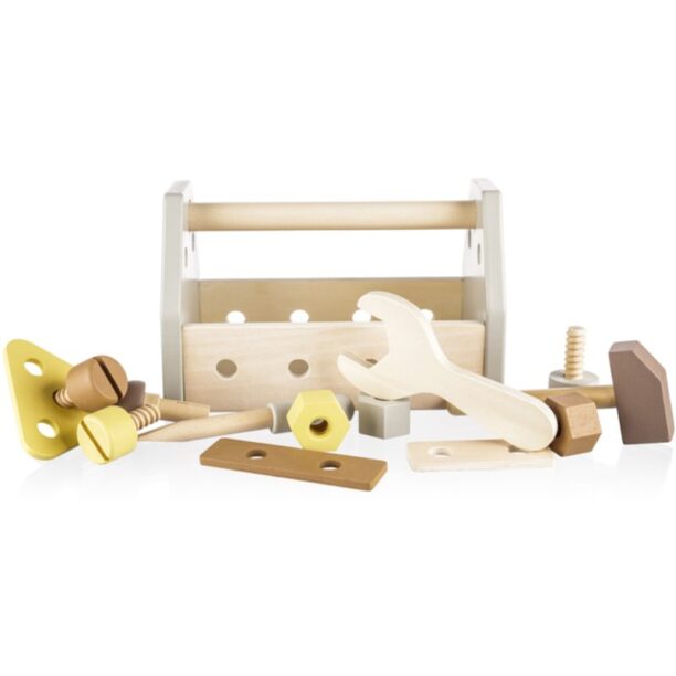 Zopa Wooden Tool Box set de scule Brown 14 buc preţ