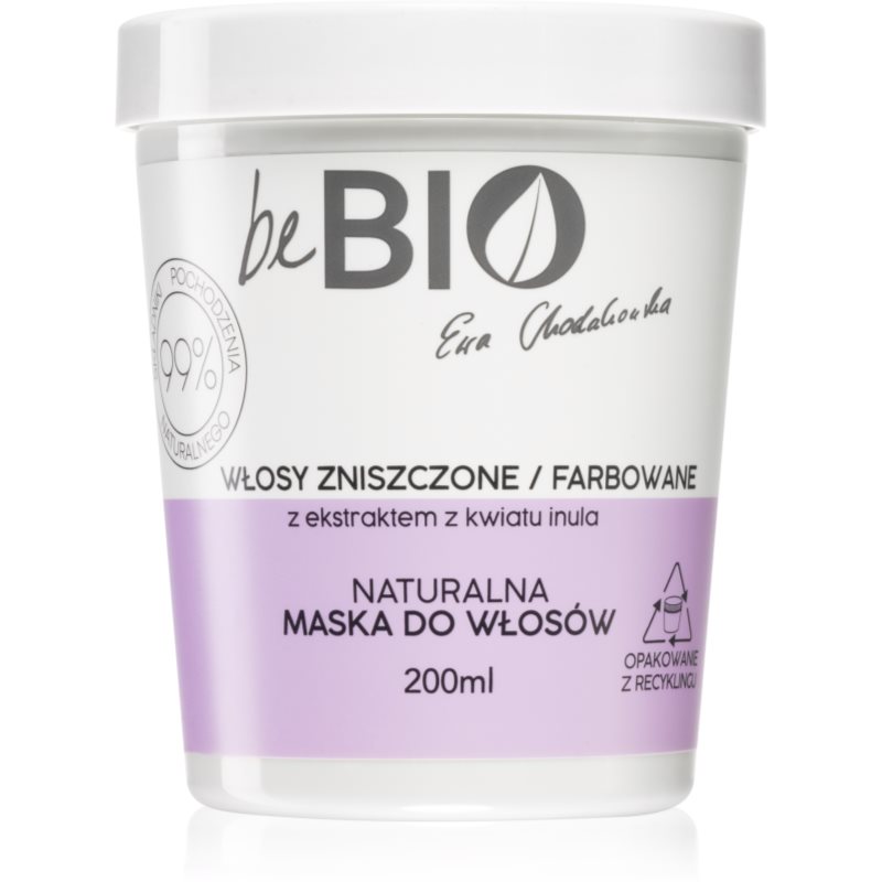 beBIO Damaged & Colored Hair Masca pentru par deteriorat 200 ml