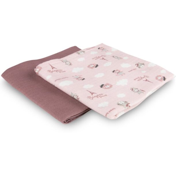 Cumpăra canpol babies Muslin Squares scutece textile Pink 70x70 cm 2 buc