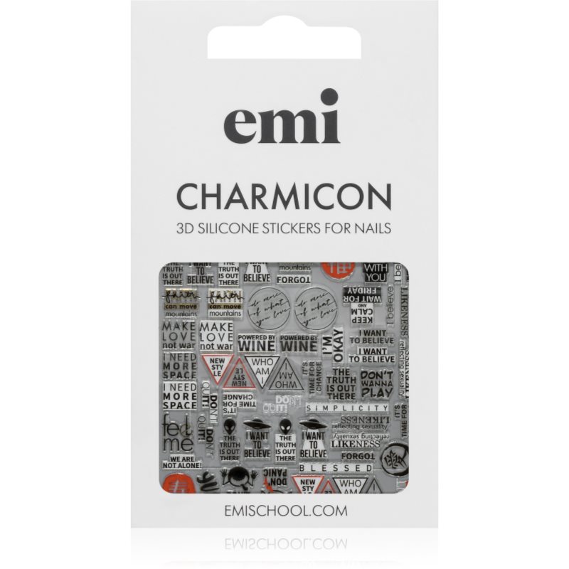 emi Charmicon Street Art folii autocolante pentru unghii 3D #141 1 buc preţ