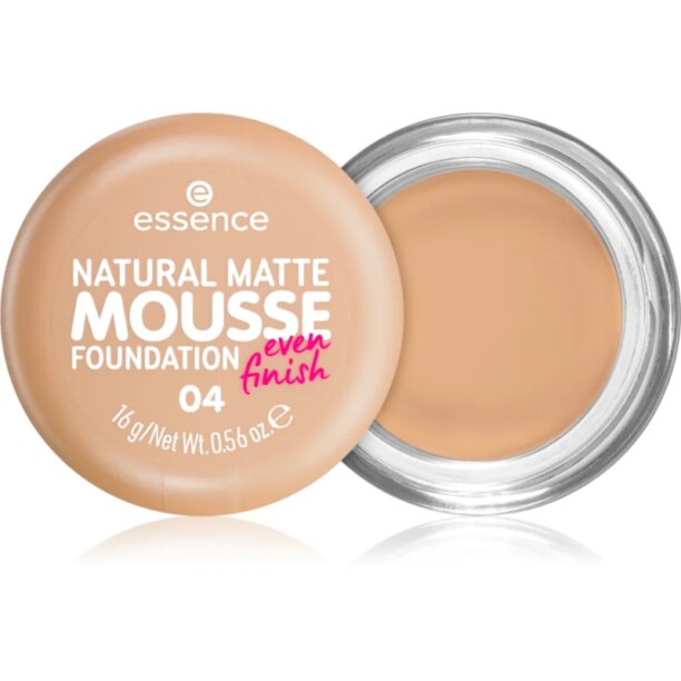 essence NATURAL MATTE MOUSSE fond de ten sub forma de spuma culoare 04 16 g