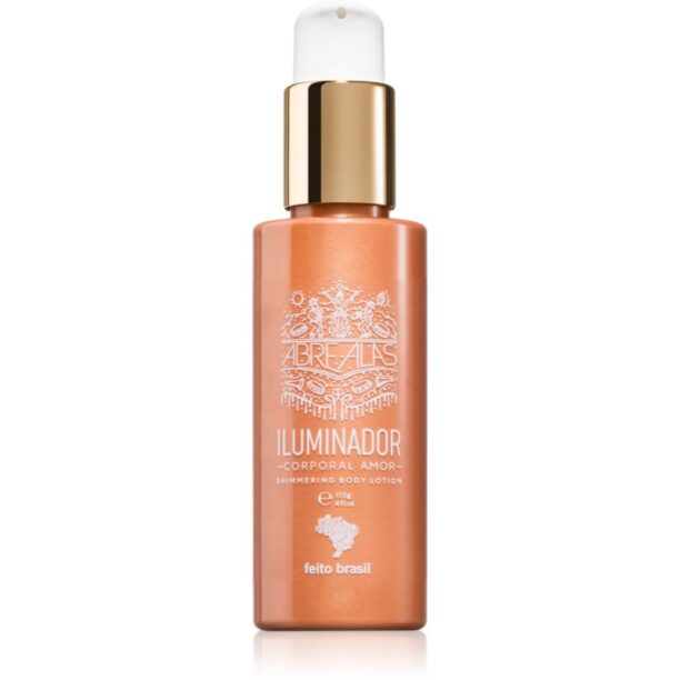 feito brasil Abre Alas Body Mist pentru stralucire culoare Rose Gold 115 g