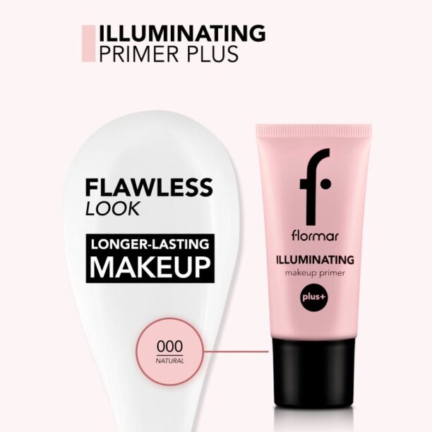 Preţ flormar Illuminating Primer Plus baza de machiaj iluminatoare culoare 000 Natural 35 ml