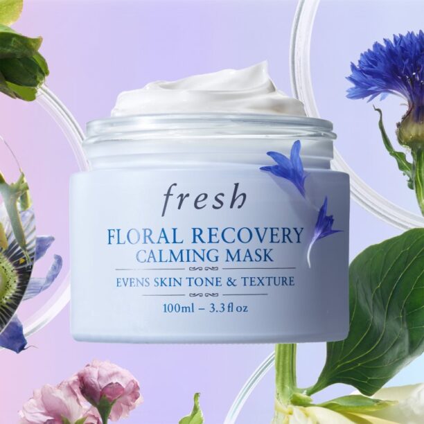 Original fresh Floral Recovery Calming Mask Masca de noapte pentru piele sensibilă 100 ml