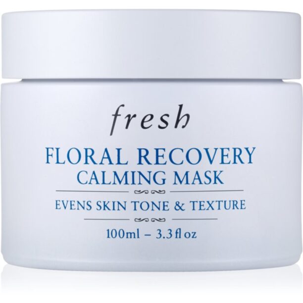 fresh Floral Recovery Calming Mask Masca de noapte pentru piele sensibilă 100 ml