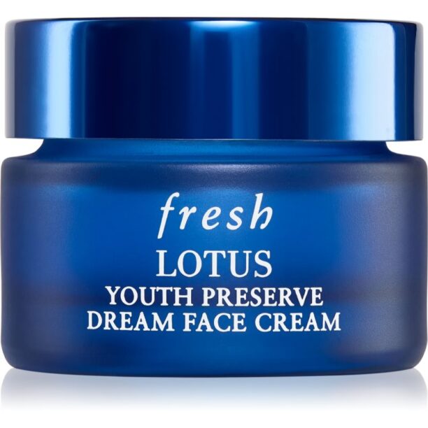 fresh Lotus Youth Preserve Dream Cream crema de noapte împotriva tuturor semnelor de imbatranire 15 ml preţ