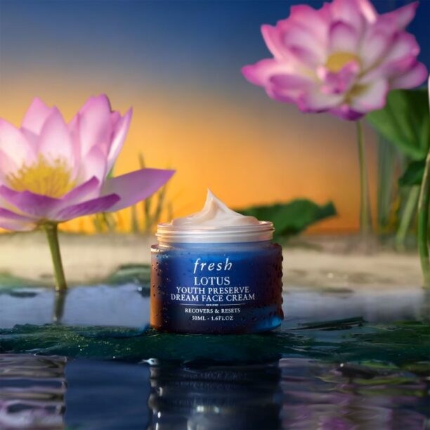 Original fresh Lotus Youth Preserve Dream Cream crema de noapte împotriva tuturor semnelor de imbatranire 15 ml