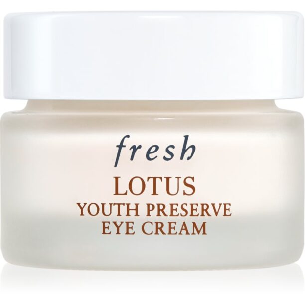 fresh Lotus Youth Preserve Eye Cream crema de ochi anti-îmbătrânire 15 ml preţ