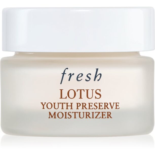 fresh Lotus Youth Preserve Moisturizer crema hidratanta cu efect iluminator anti-îmbătrânire 15 ml preţ