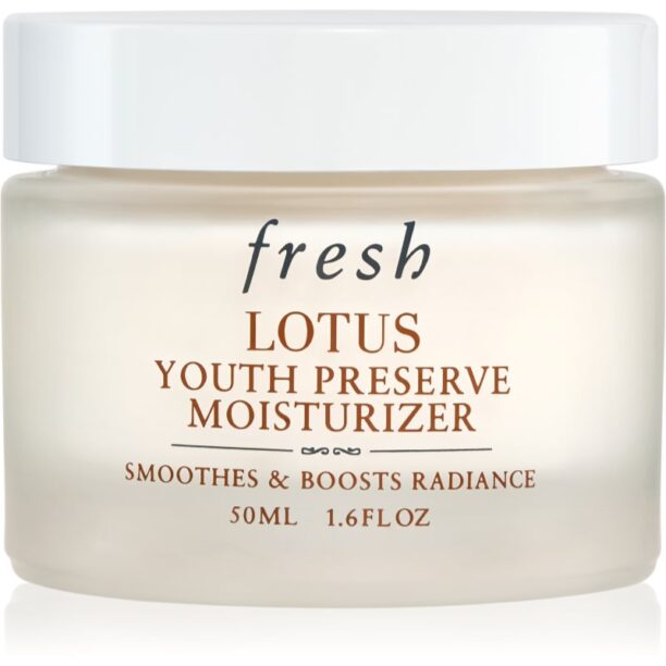 fresh Lotus Youth Preserve Moisturizer crema hidratanta cu efect iluminator anti-îmbătrânire 50 ml preţ