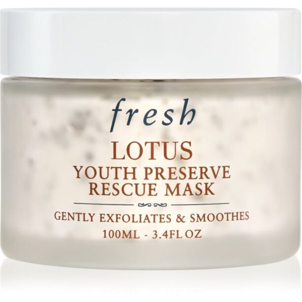 fresh Lotus Youth Preserve Rescue Mask masca pentru exfoliere anti-îmbătrânire 100 ml preţ