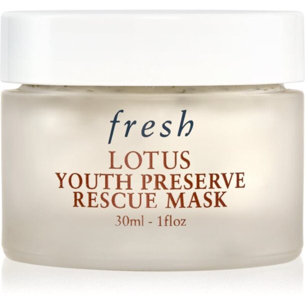 fresh Lotus Youth Preserve Rescue Mask masca pentru exfoliere anti-îmbătrânire 30 ml preţ