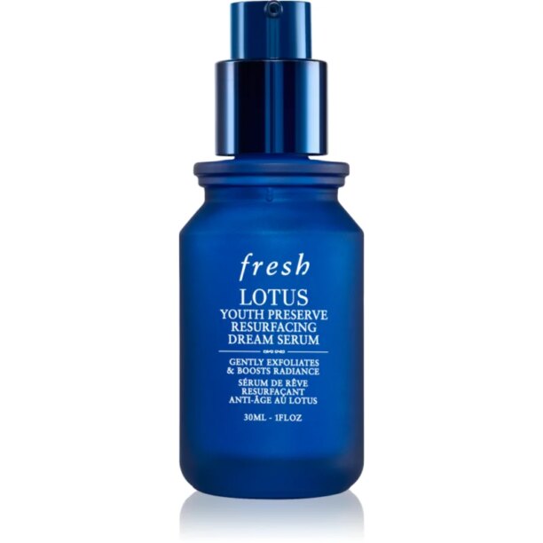 fresh Lotus Youth Preserve Resurfacing Dream Serum ser de noapte Cu AHA Acizi 30 ml preţ