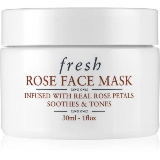 fresh Rose Face Mask masca faciala hidratanta de trandafir 30 ml preţ