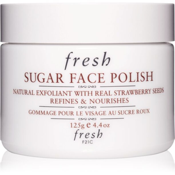 fresh Sugar Face Polish exfoliant din zahăr pentru față 125 g preţ