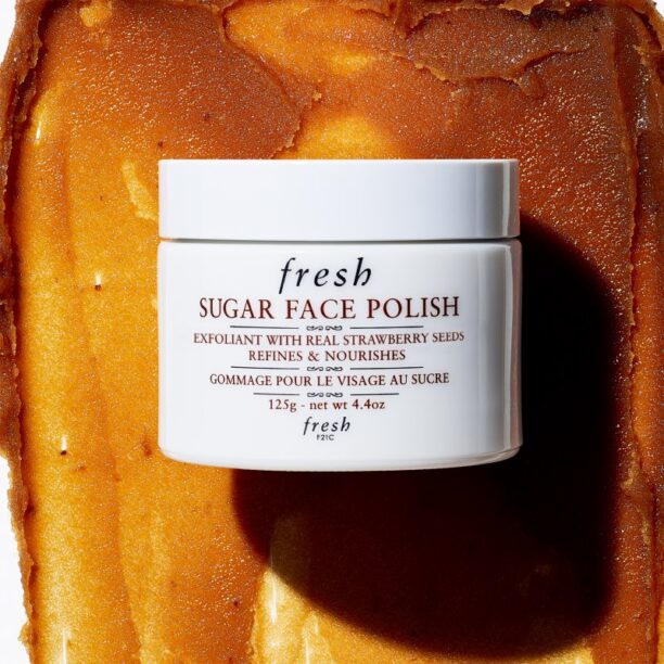 Preţ fresh Sugar Face Polish exfoliant din zahăr pentru față 125 g