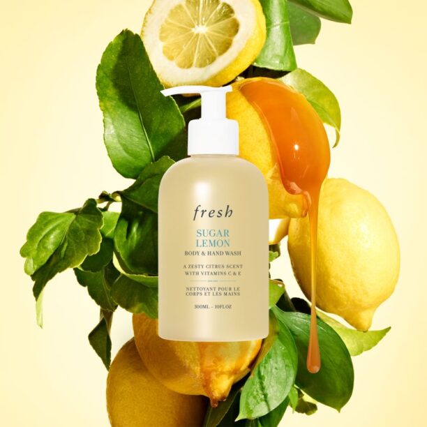 Preţ fresh Sugar Lemon Body & Hand Wash gel de duș 300 ml