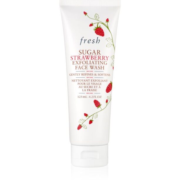 fresh Sugar Strawberry Face Wash gel exfoliant de curatare 125 ml preţ