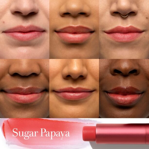 fresh Sugar Tinted Lip Treatment balsam de buze hidratant colorat culoare Papaya 4