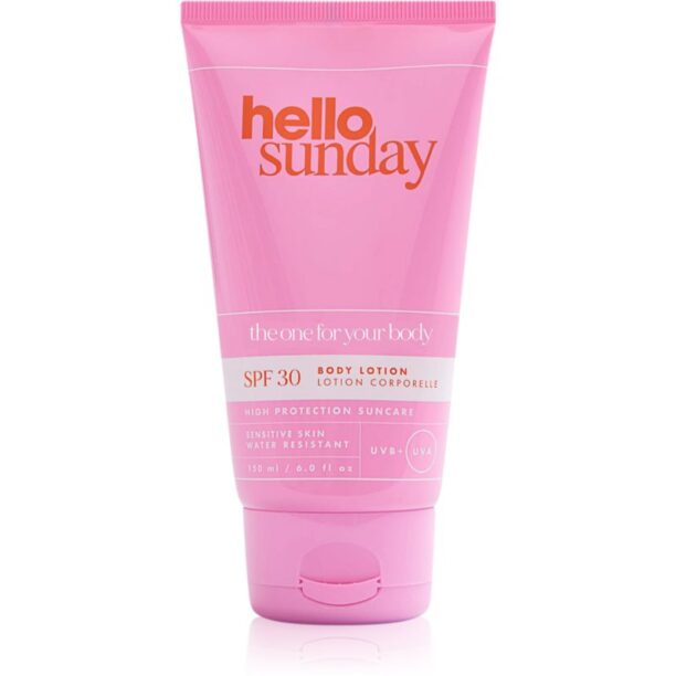 hello sunday the one for the body Cremă bronzare SPF 30 150 ml preţ