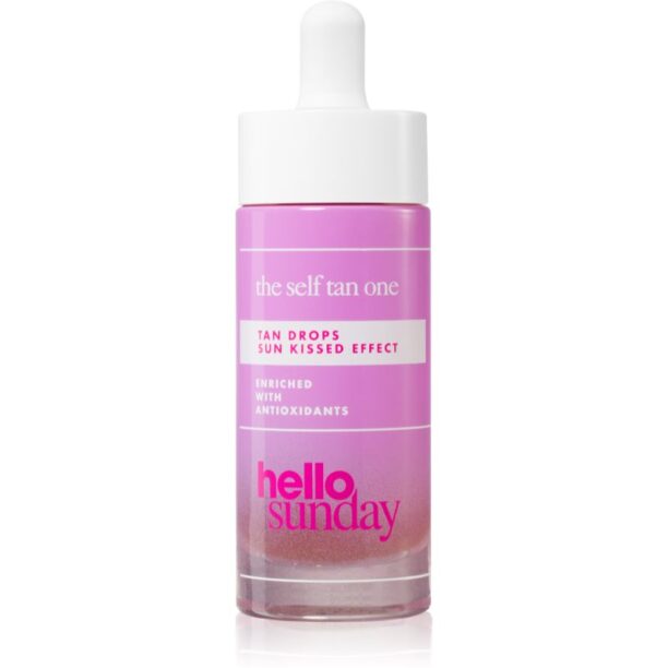 hello sunday the self tan one ser autobronzant pentru fata 30 ml preţ