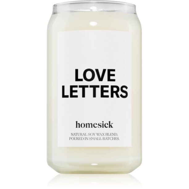 homesick Love Letters lumânare parfumată 390 g preţ