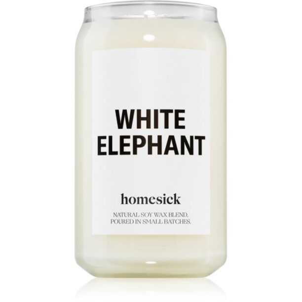 homesick White Elephant lumânare parfumată 390 g preţ