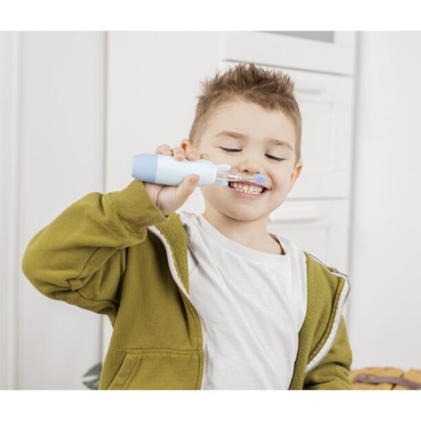 Preţ innoGIO GIORabbit Sonic Toothbrush periuta de dinti cu ultrasunete pentru copii Blue 1 buc