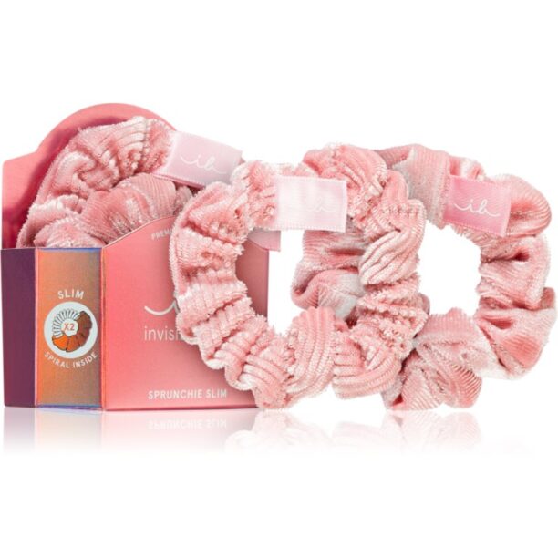 invisibobble Sprunchie Slim La Vie en Rose Elastice pentru par 2 pc 2 buc