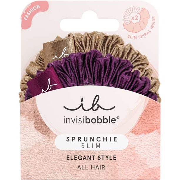 Cumpăra invisibobble Sprunchie Slim The Snuggle is Real Elastice pentru par 2 buc