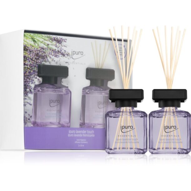 ipuro Essentials Lavender Touch set cadou I. 2x50 ml