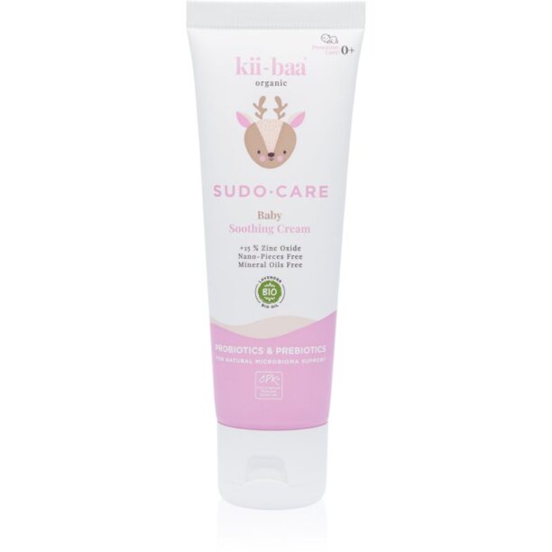 kii-baa® organic SUDO-CARE crema protectoare pentru bebelusi cu zinc 50 g