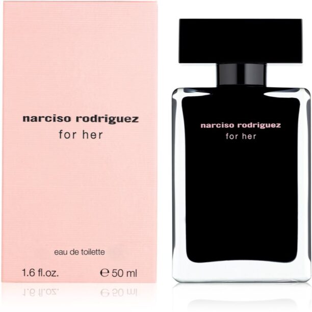 narciso rodriguez for her Eau de Toilette pentru femei 50 ml preţ